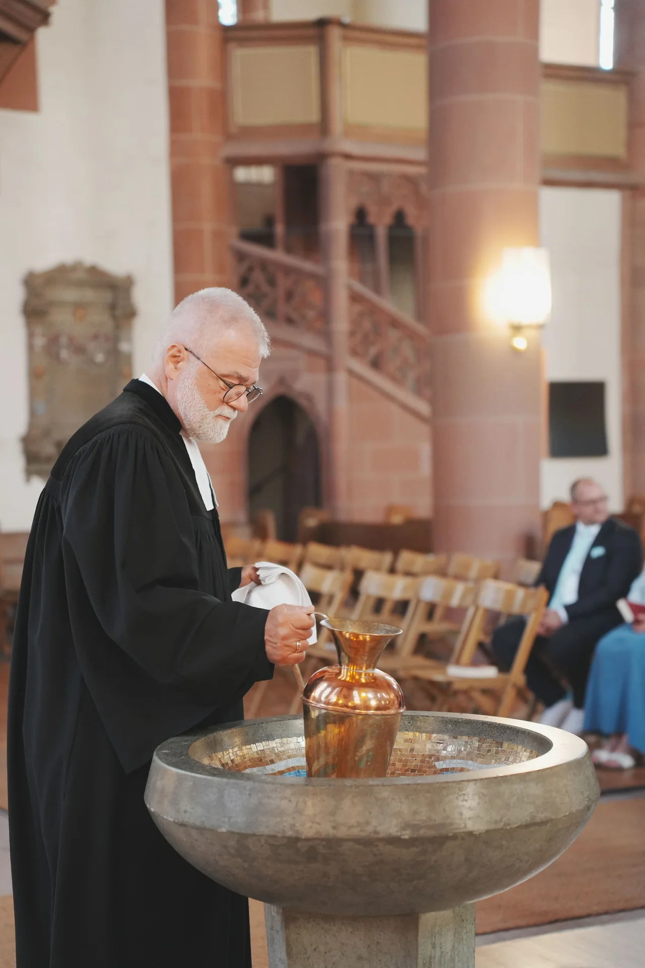 Eventfotos einer Taufe in der Alexanderskirche in Zweibrücken
