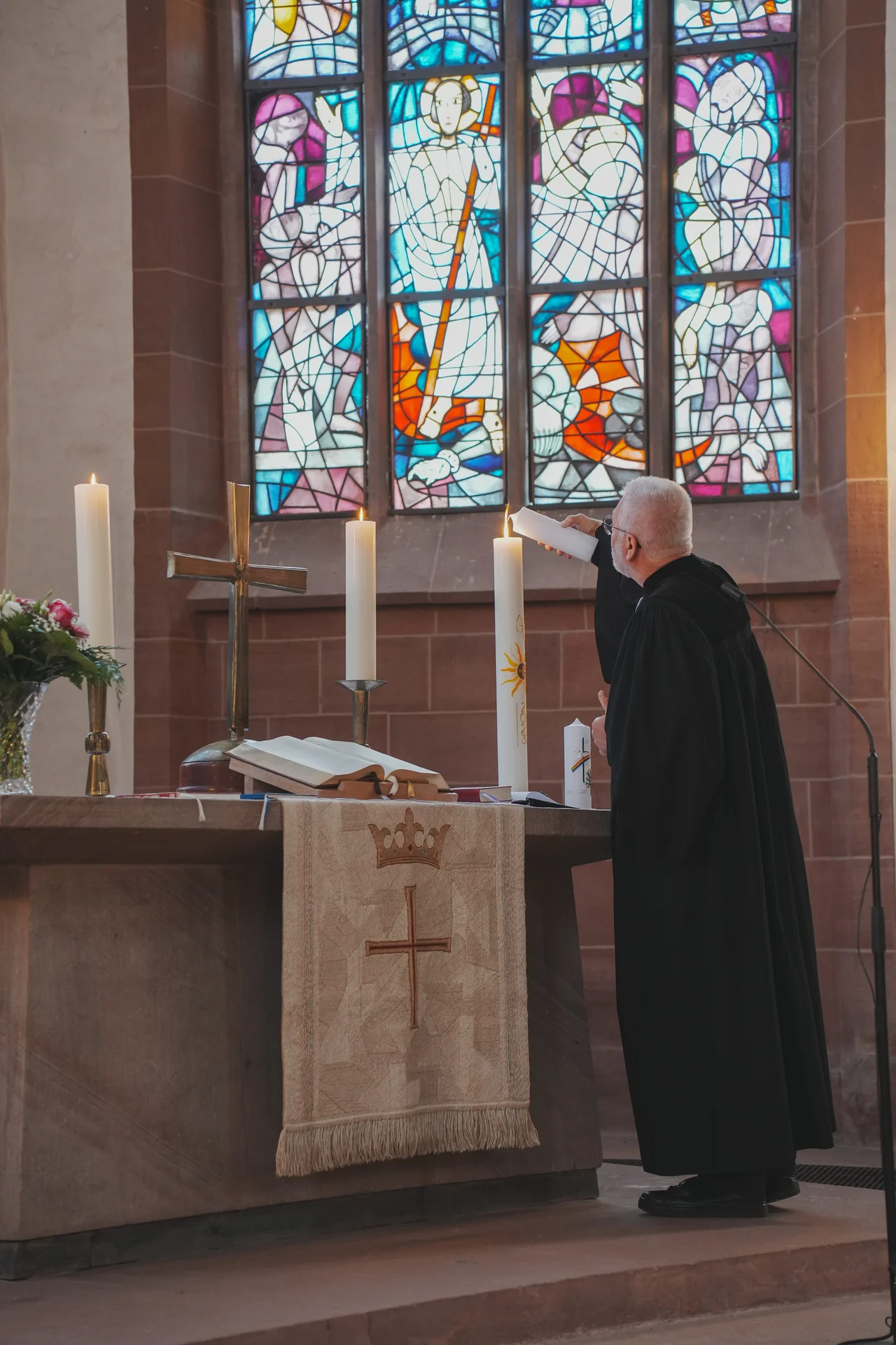 Eventfotos einer Taufe in der Alexanderskirche in Zweibrücken