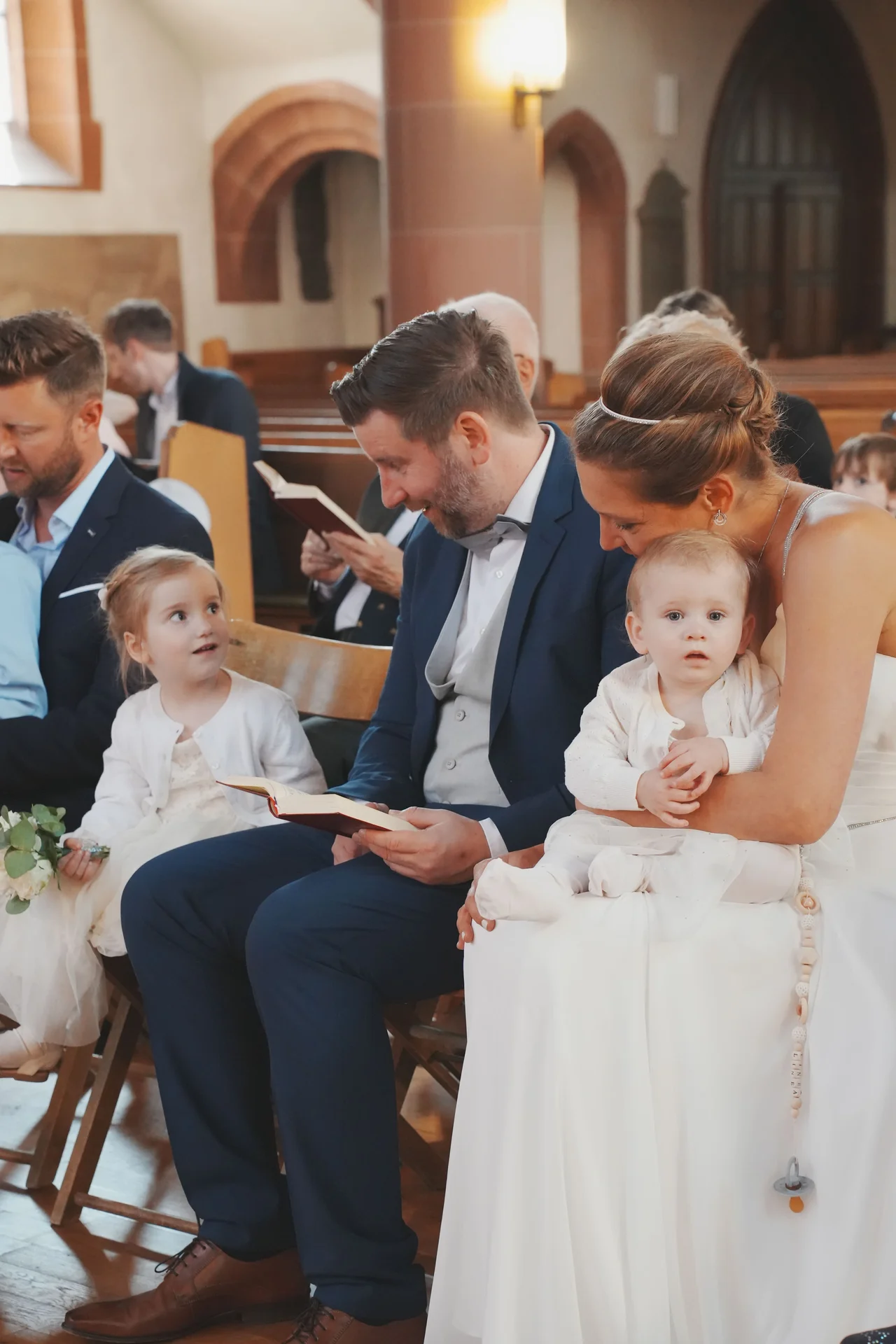 Eventfotos einer Taufe in der Alexanderskirche in Zweibrücken